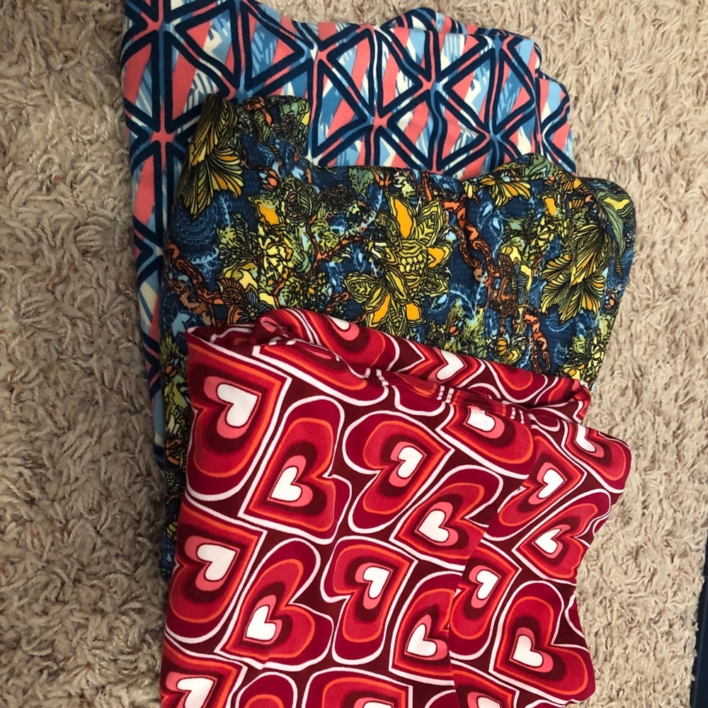 Set of 3 new LLR leggings! 🔥🔥🔥 One Size